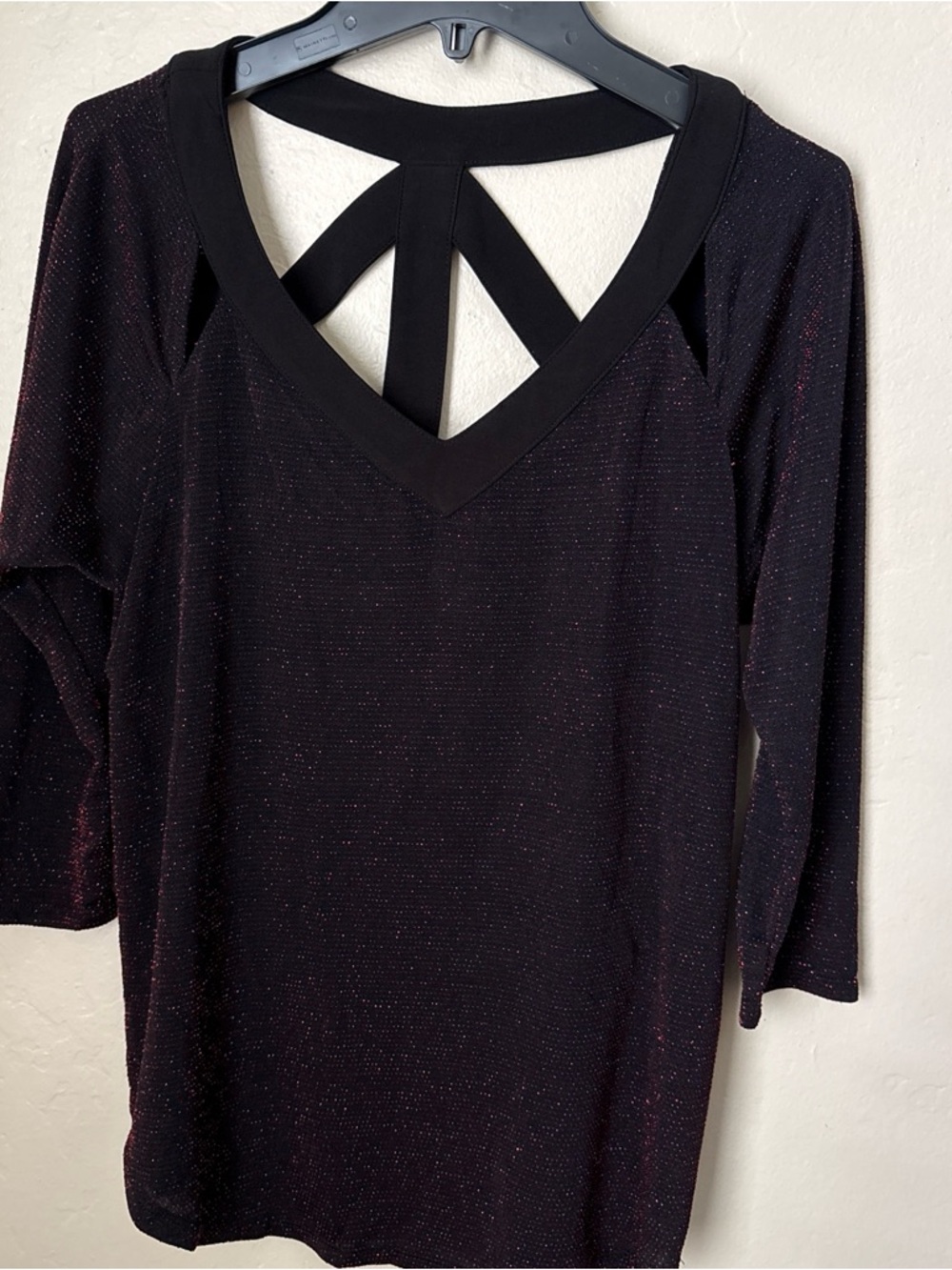 AUW Black Women's Top